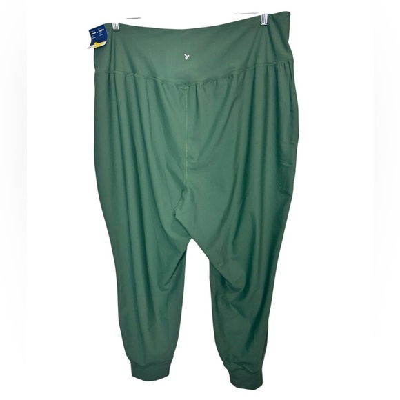 Old Navy High Rise Ankle Jogger Green - Picture 2 of 14